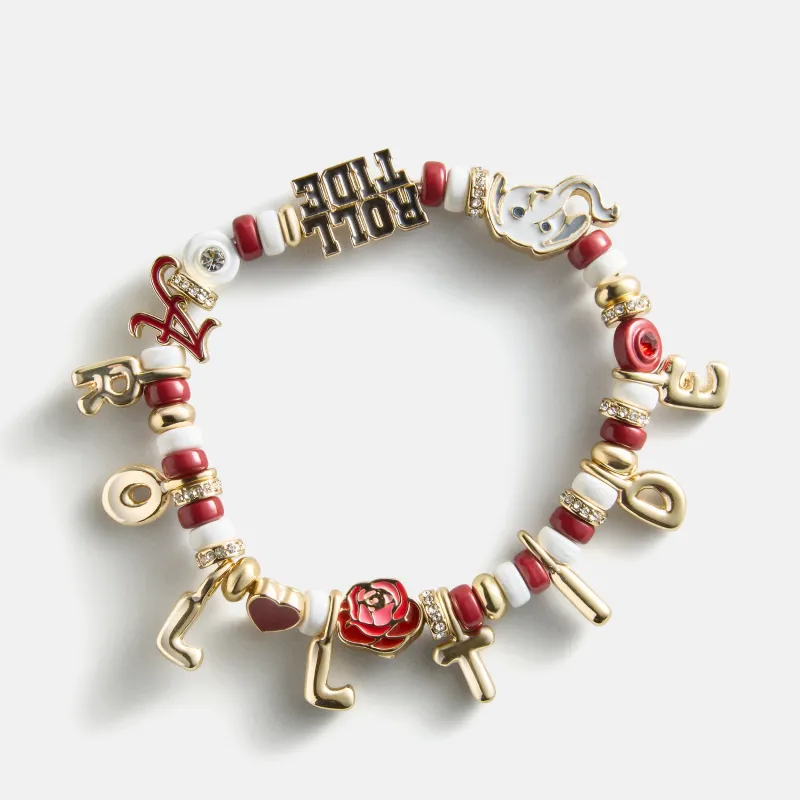 University of Alabama Beaded Charm Bracelet - University of Alabama made by BaubleBar