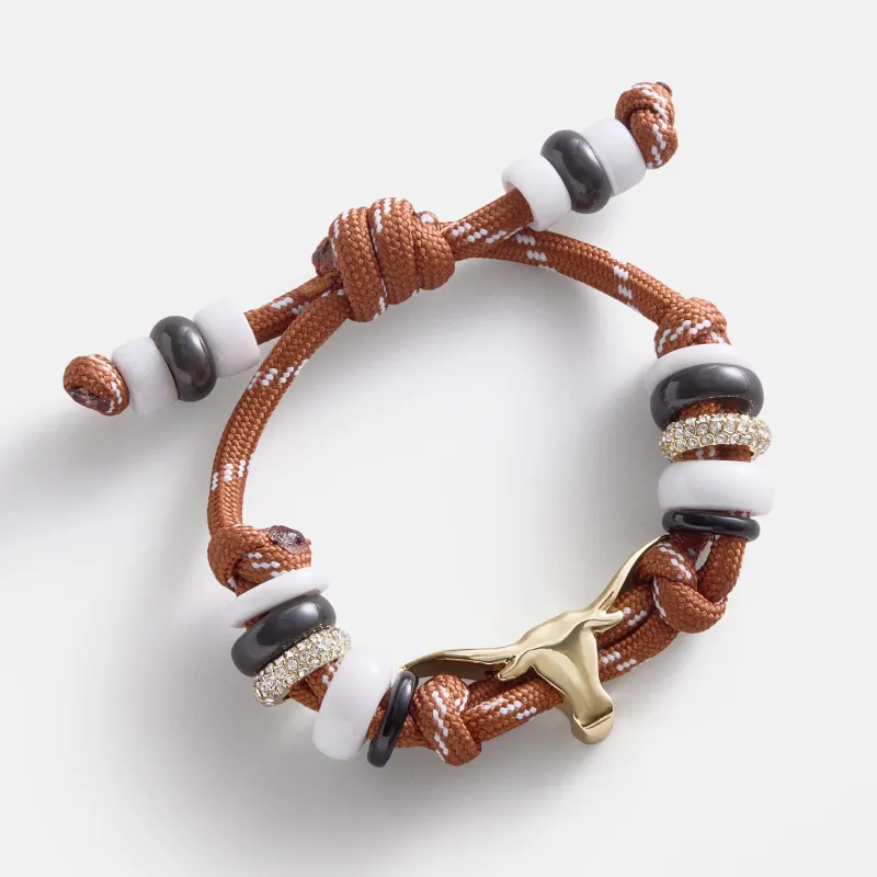 University of Texas at Austin Knotty Logo Bracelet - University of Texas at Austin made by BaubleBar