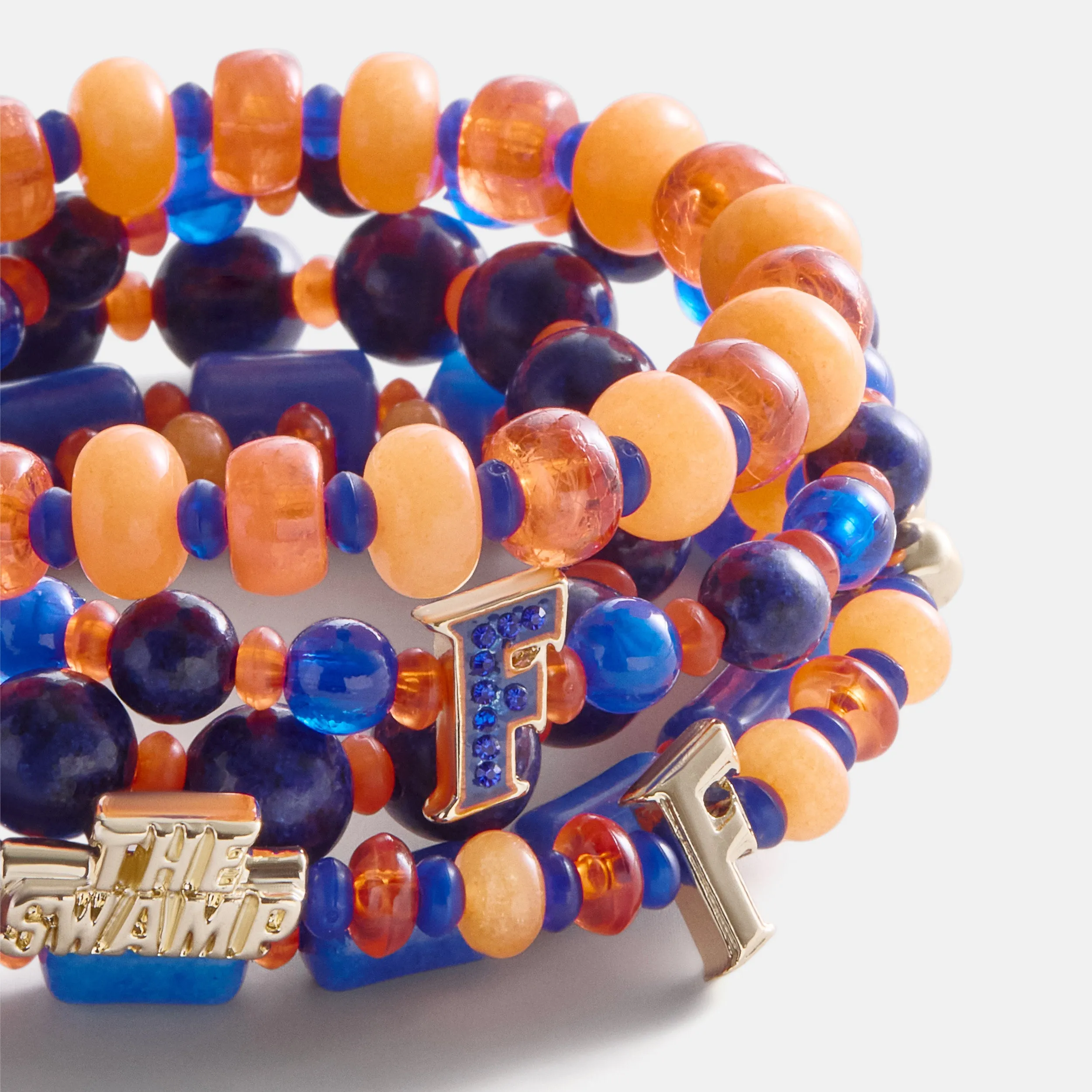 University of Florida Beaded Bracelet Set - University of Florida sold by BaubleBar product image thumbnail 3