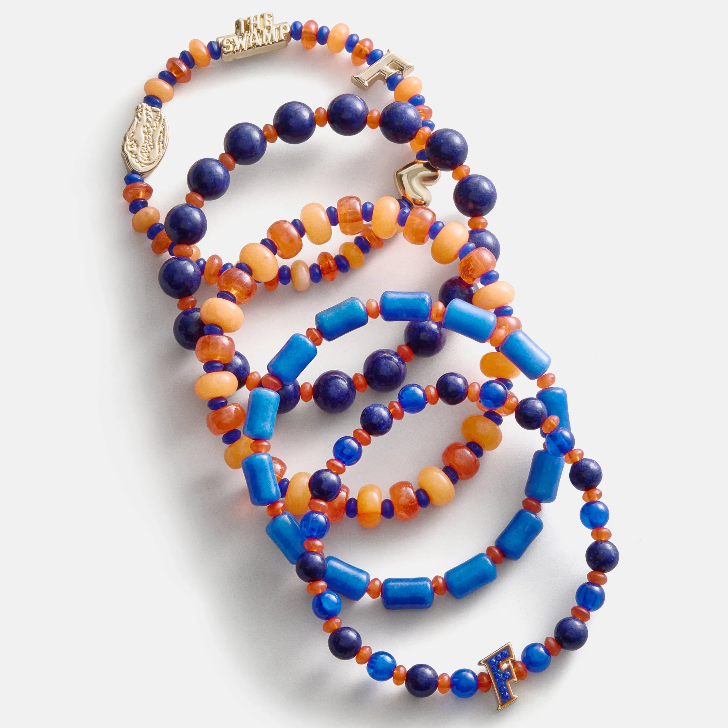 University of Florida Beaded Bracelet Set - University of Florida sold by BaubleBar product image thumbnail 4
