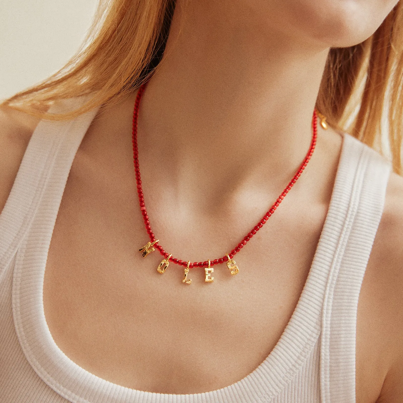 Florida State University Delicate Beaded Necklace - Florida State University sold by BaubleBar product image thumbnail 2