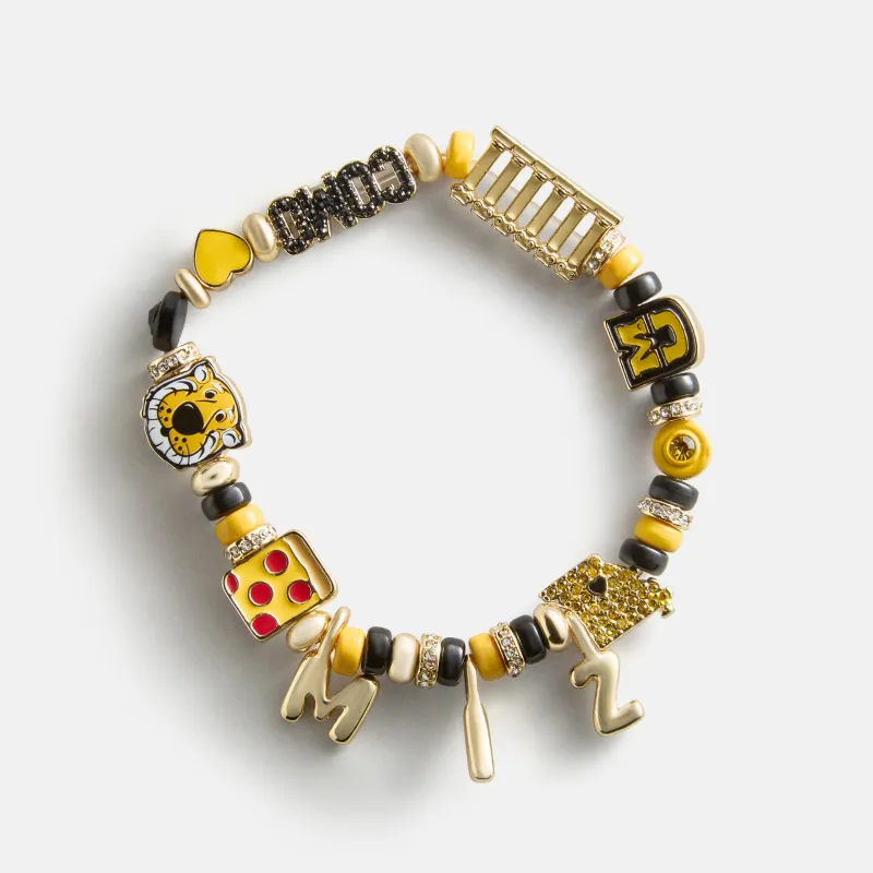 University of Missouri Beaded Charm Bracelet - University of Missouri made by BaubleBar