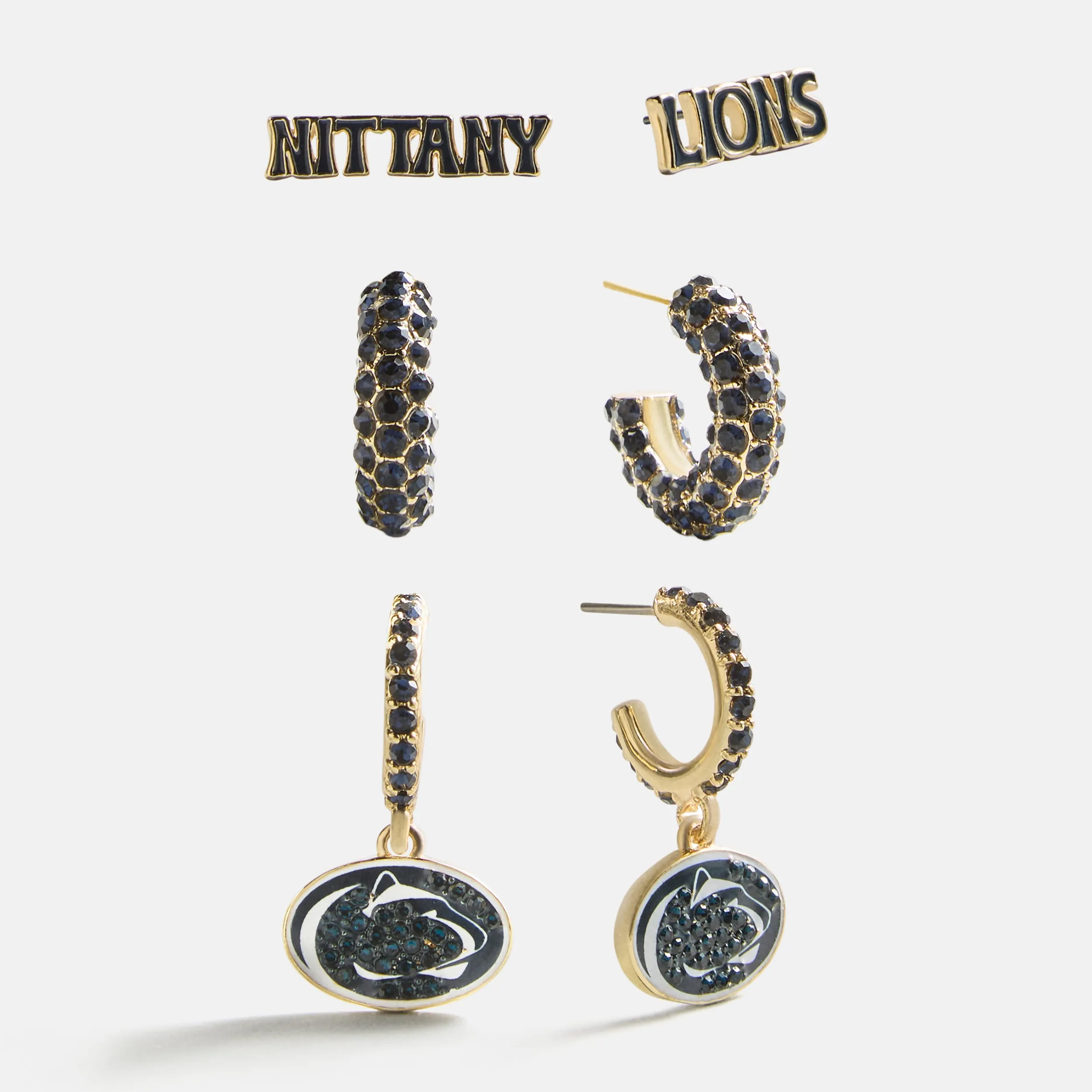 Penn State University Slogan Earring Set - Penn State University sold by BaubleBar