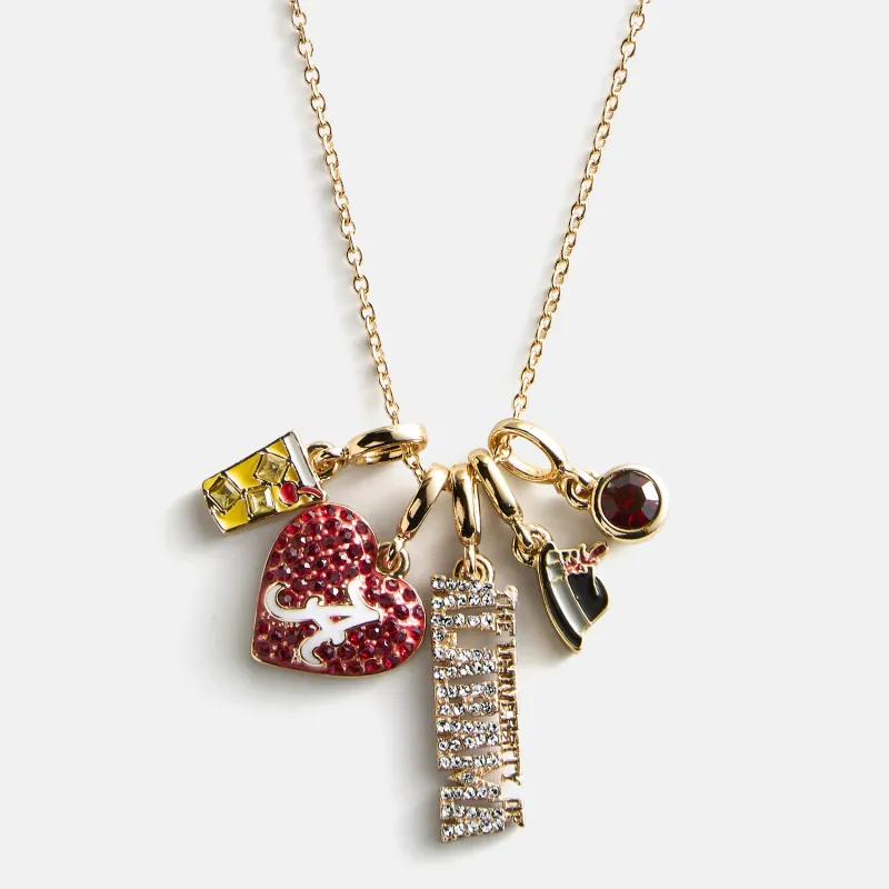 University of Alabama Cluster Charm Necklace - University of Alabama made by BaubleBar