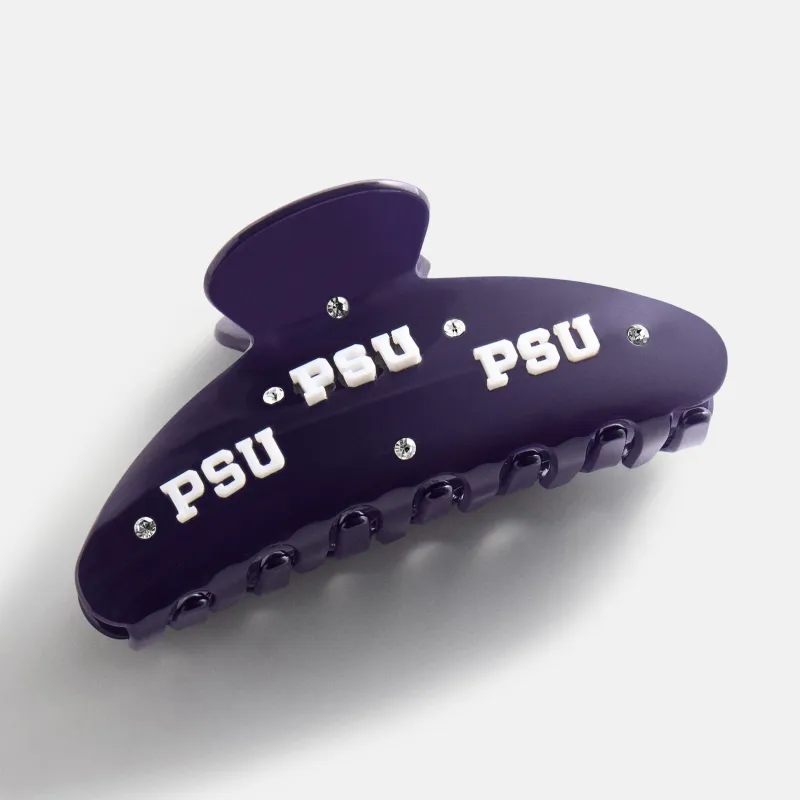 Penn State University Logo Hair Claw Clip - Penn State University made by BaubleBar