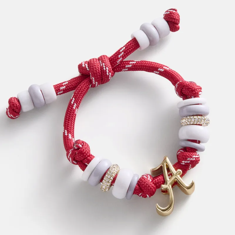 University of Alabama Knotty Logo Bracelet - University of Alabama made by BaubleBar