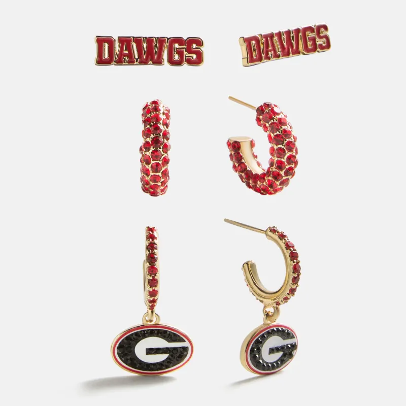 University of Georgia Slogan Earring Set - University of Georgia made by BaubleBar