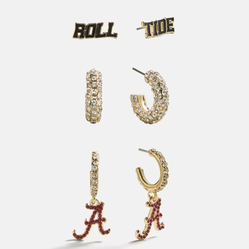 University of Alabama Slogan Earring Set - University of Alabama made by BaubleBar