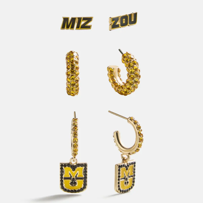 University of Missouri Slogan Earring Set - University of Missouri made by BaubleBar