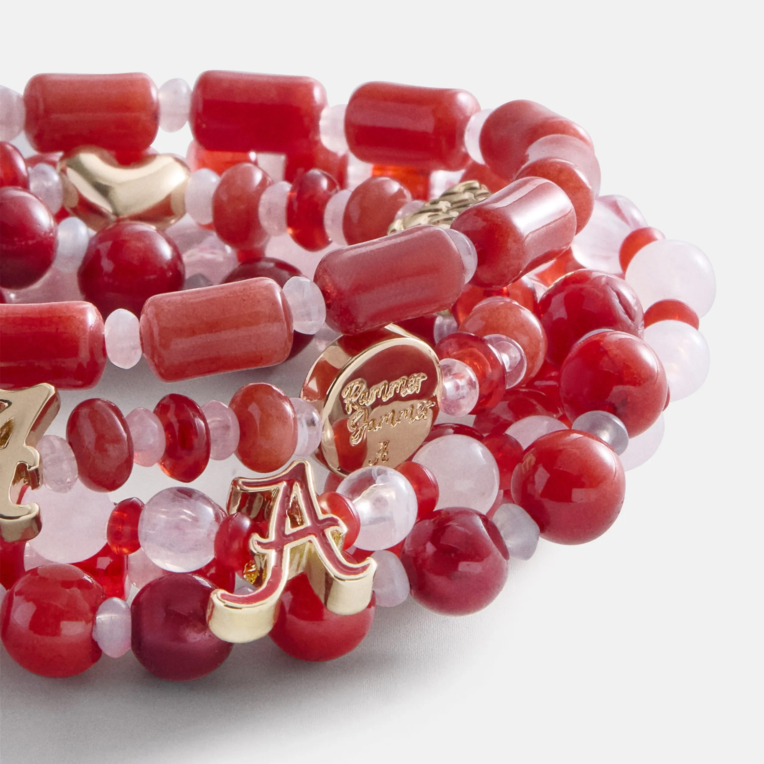 University of Alabama Beaded Bracelet Set - University of Alabama sold by BaubleBar product image thumbnail 3