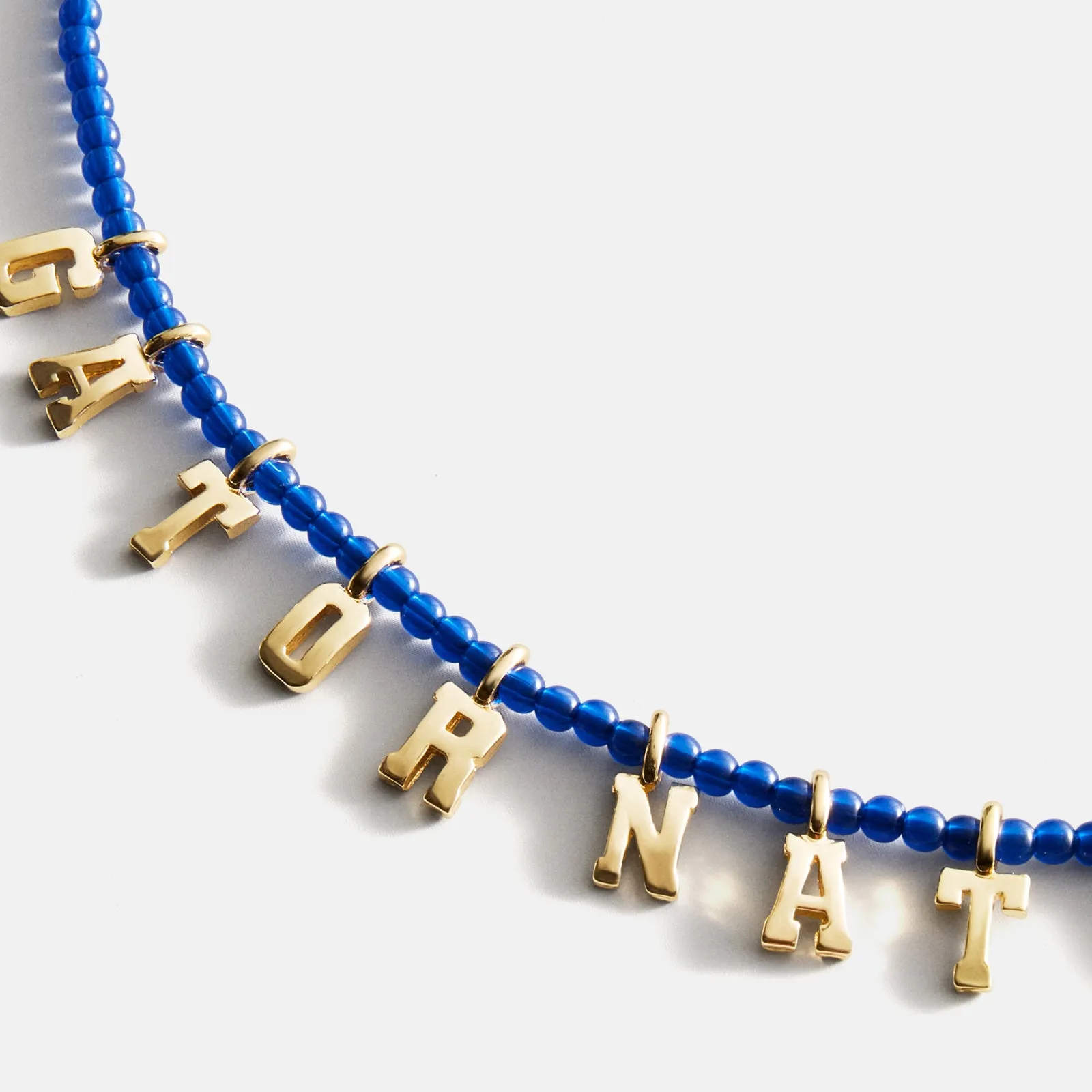 University of Florida Delicate Beaded Necklace - University of Florida sold by BaubleBar product image thumbnail 3