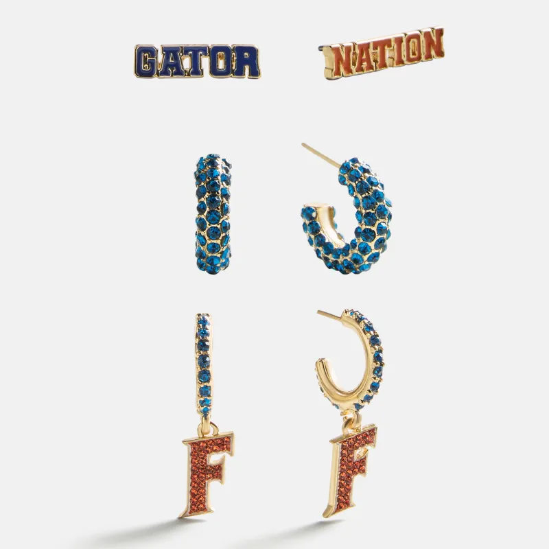University of Florida Slogan Earring Set - University of Florida made by BaubleBar