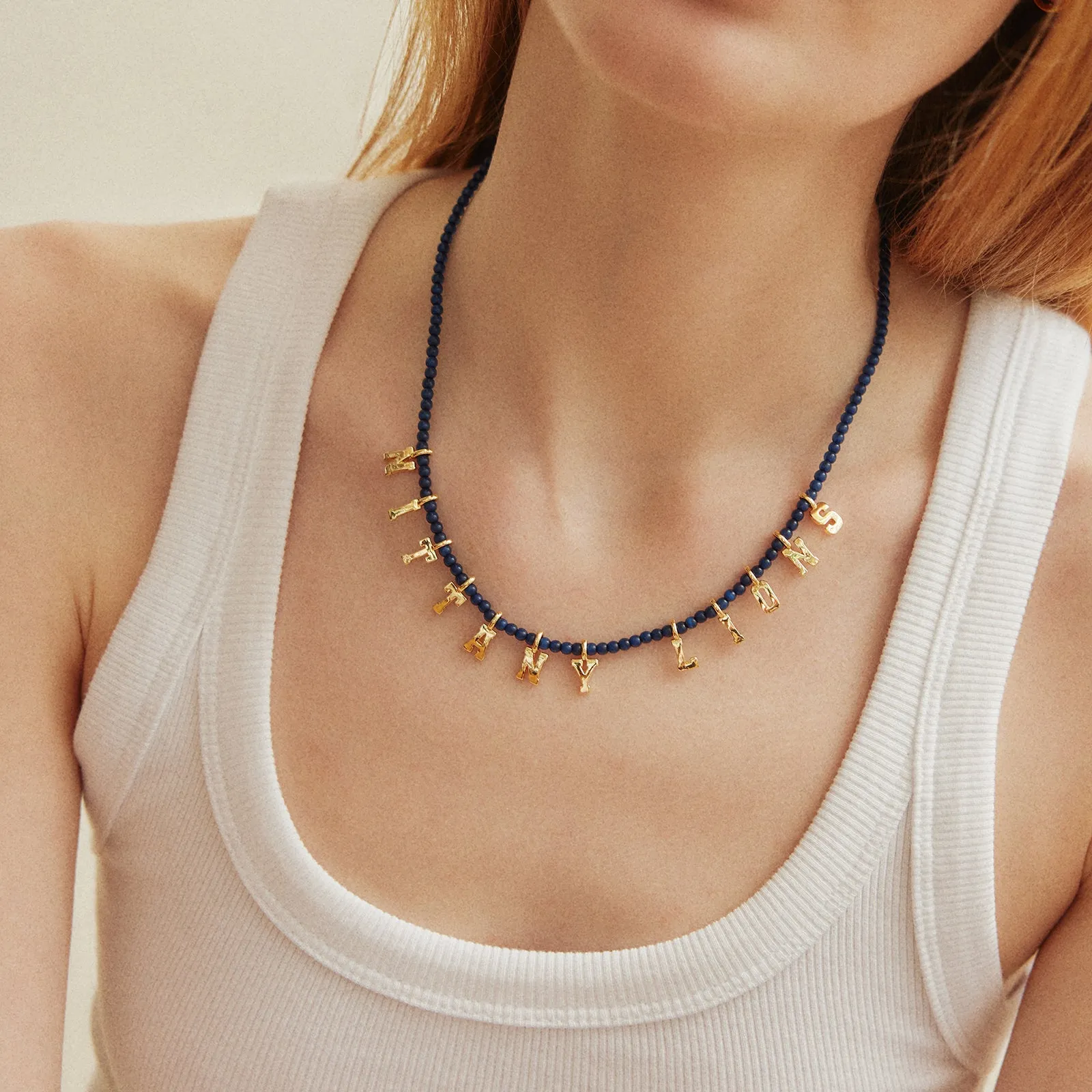 Penn State University Delicate Beaded Necklace - Penn State University sold by BaubleBar product image thumbnail 2