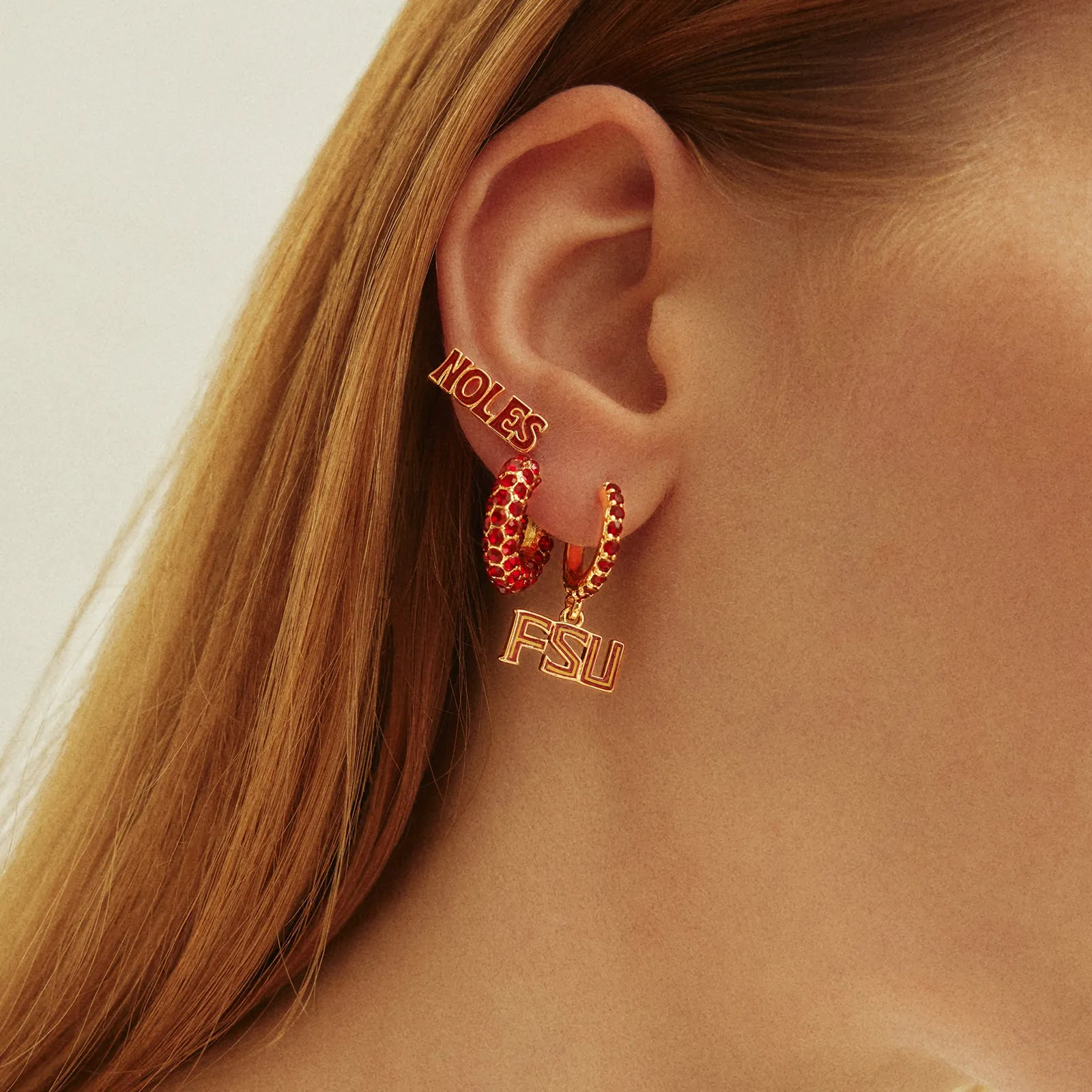 Florida State University Slogan Earring Set - Florida State University sold by BaubleBar product image thumbnail 2