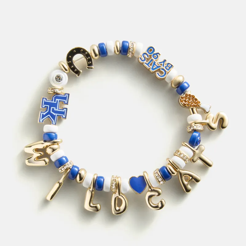 University of Kentucky Beaded Charm Bracelet - University of Kentucky made by BaubleBar