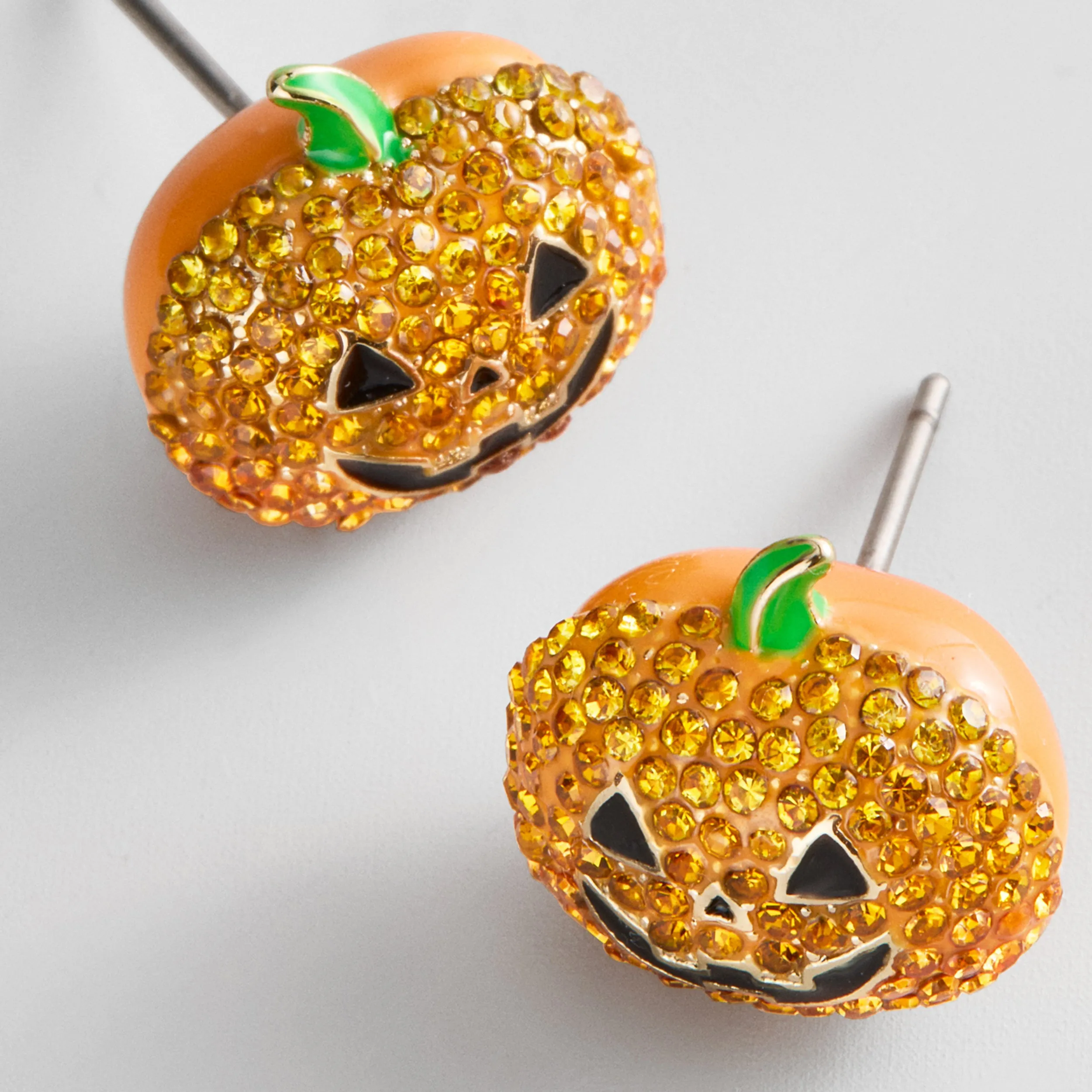Gourd Behavior Pumpkin Earrings sold by BaubleBar product image thumbnail 3