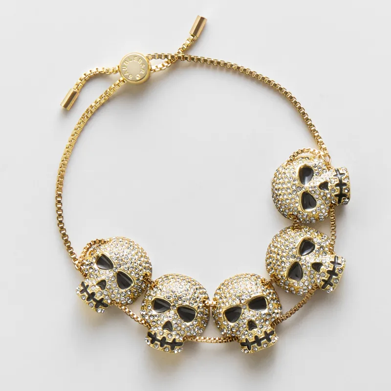 Dead Set Skeleton Bracelet made by BaubleBar