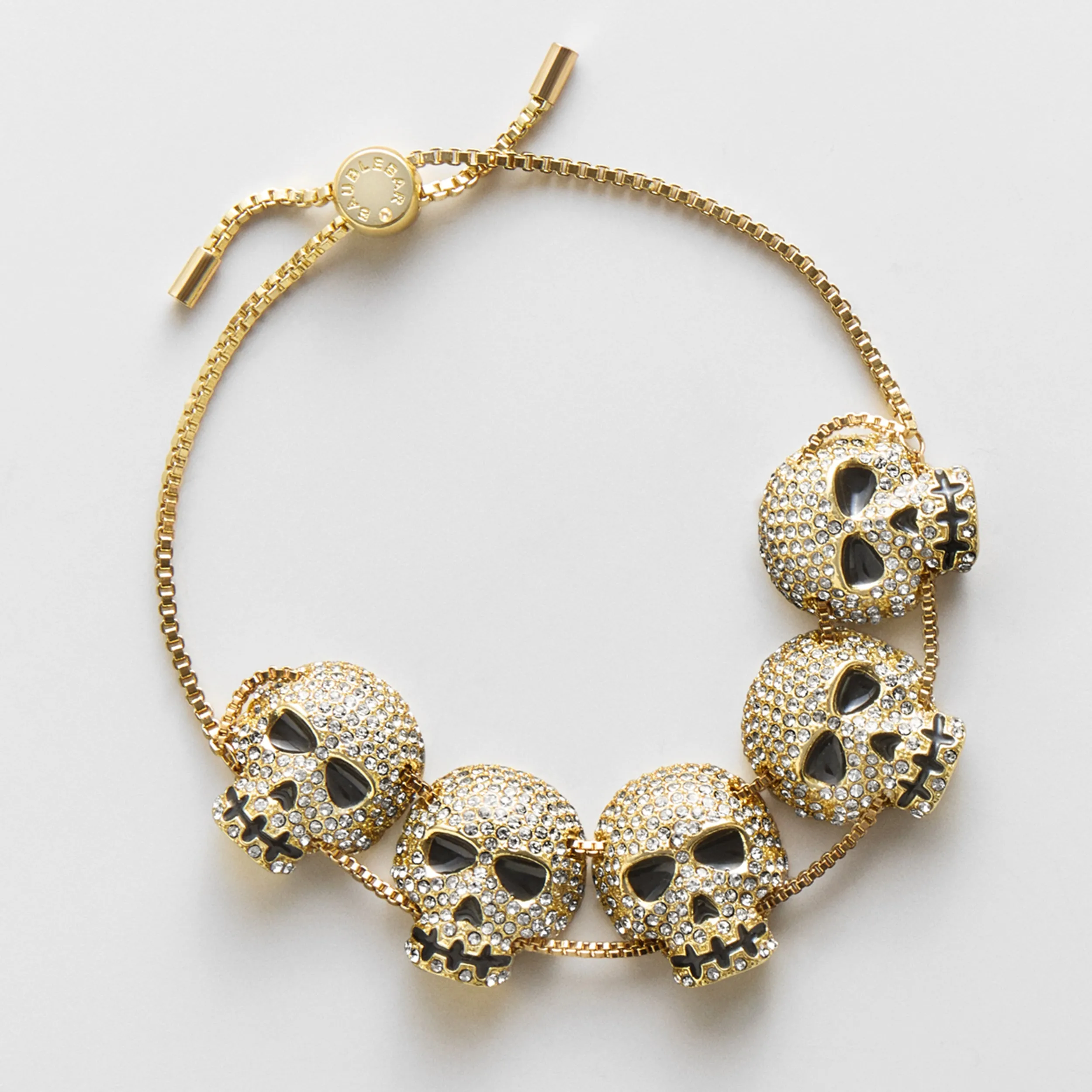 Dead Set Skeleton Bracelet sold by BaubleBar