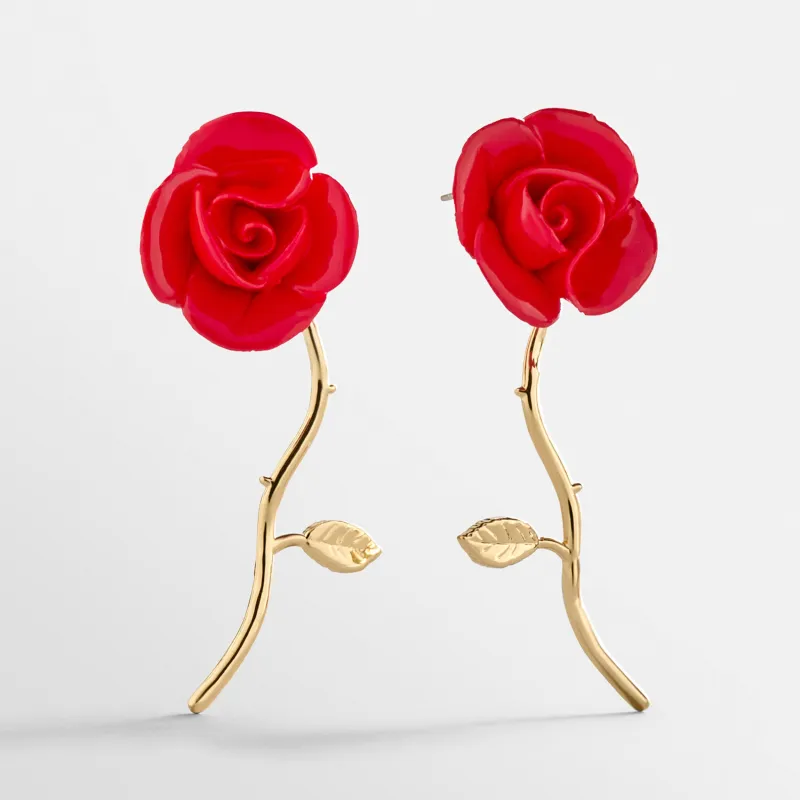 Coming Up Roses Earrings made by BaubleBar