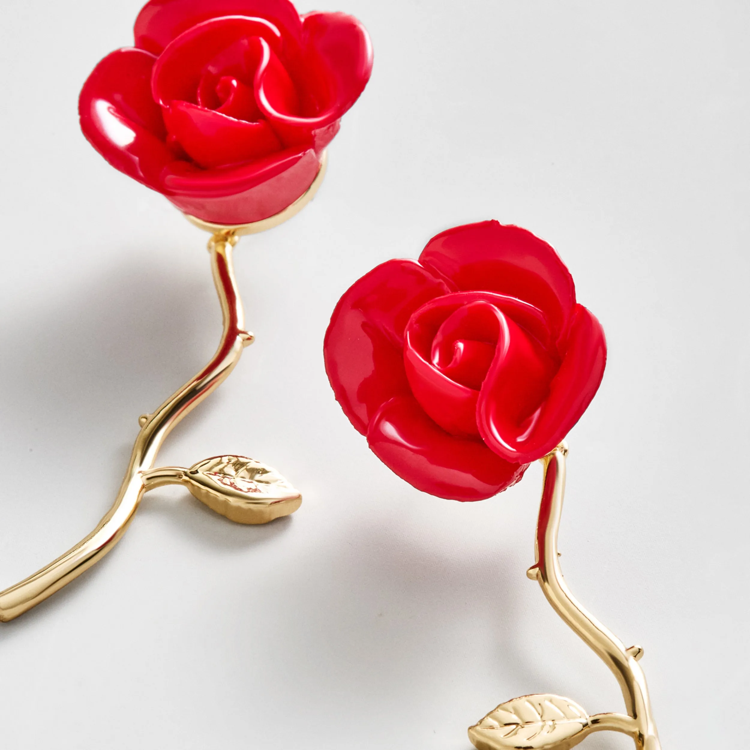 Coming Up Roses Earrings sold by BaubleBar product image thumbnail 3