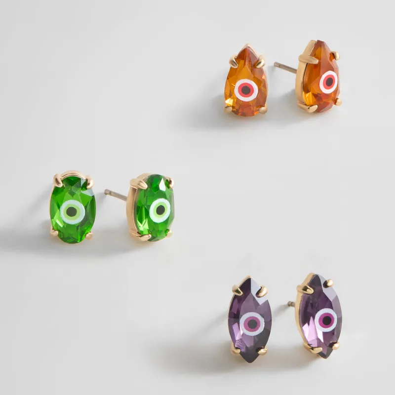 Monster Eye Earring Set made by BaubleBar