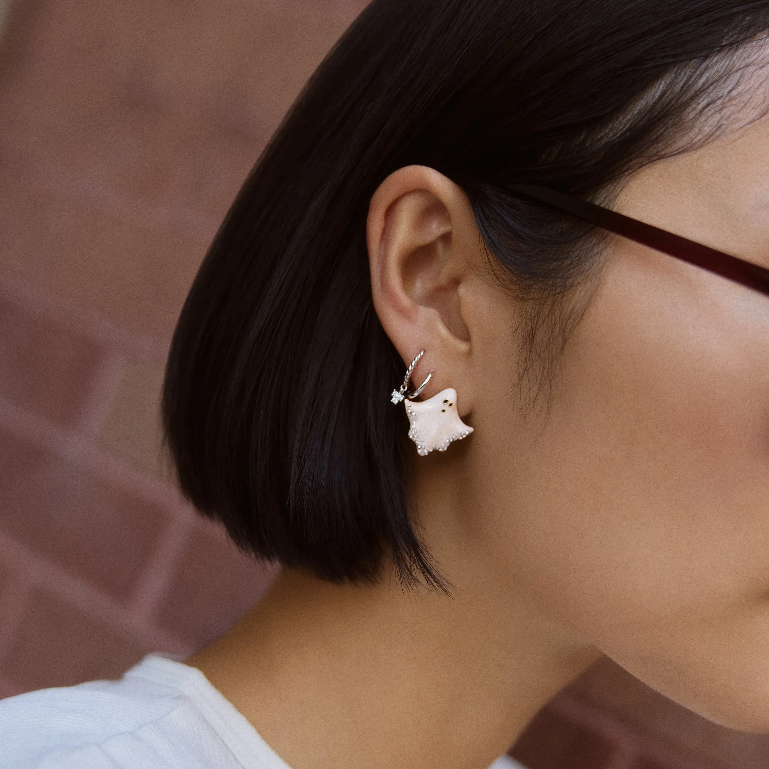 Ghoul Friends Halloween Earrings sold by BaubleBar product image thumbnail 2