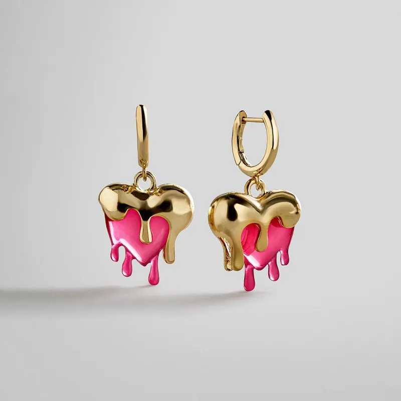 Fatal Attraction Heart Earrings made by BaubleBar