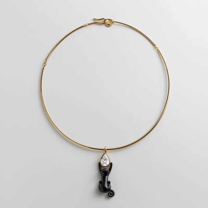 Purranormal Activity Cat Collar Necklace made by BaubleBar