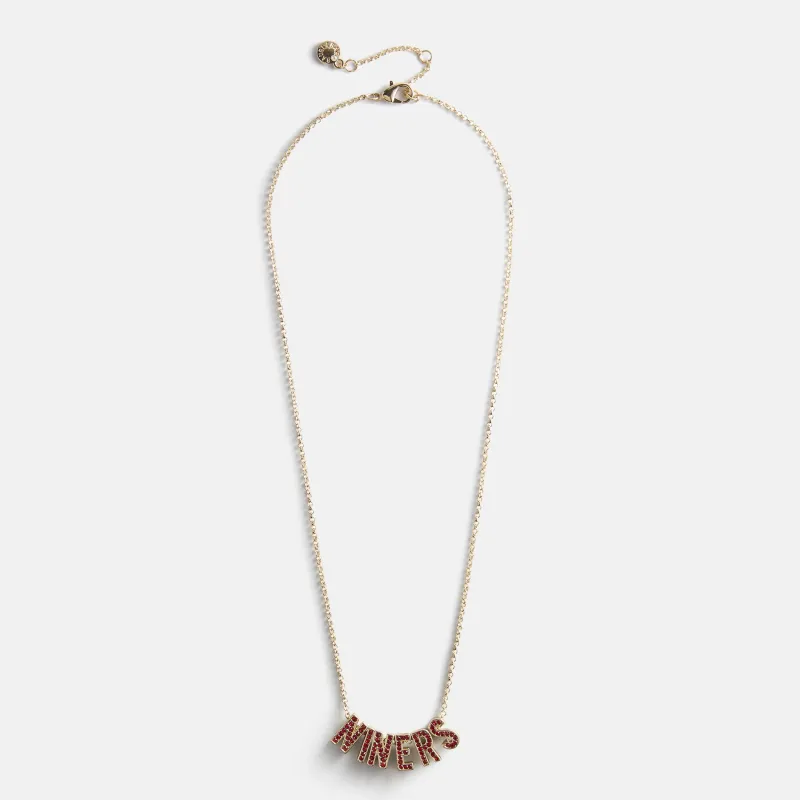 NFL Slogan Charm Necklace - San Francisco 49ers made by BaubleBar