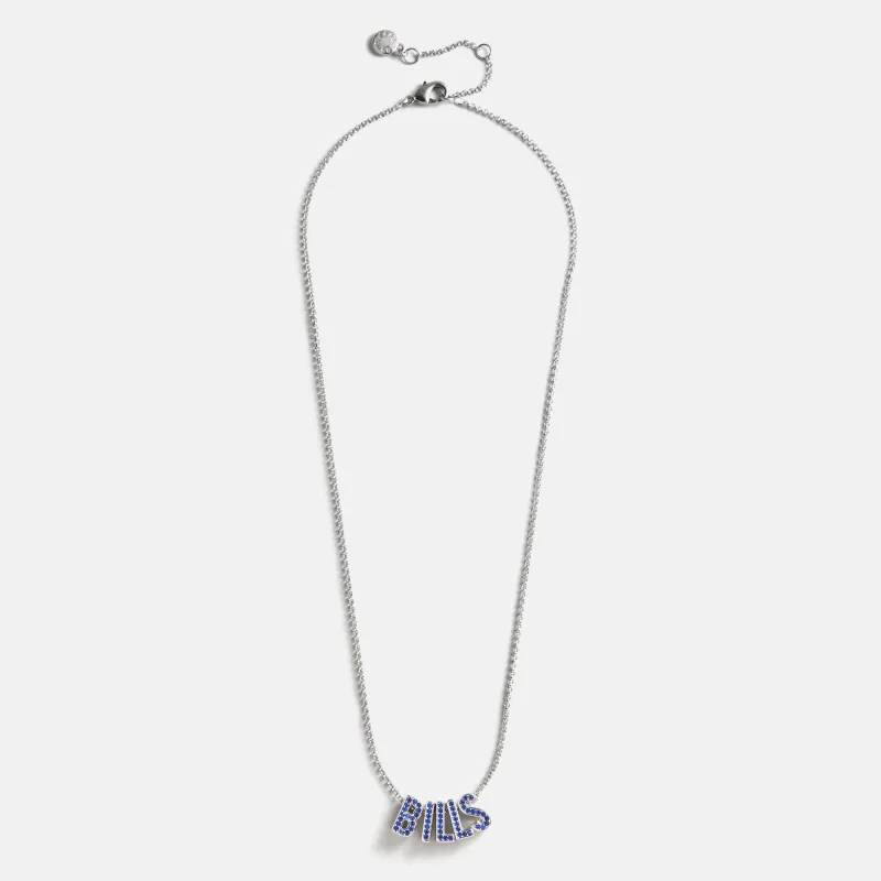 NFL Slogan Charm Necklace - Buffalo Bills made by BaubleBar