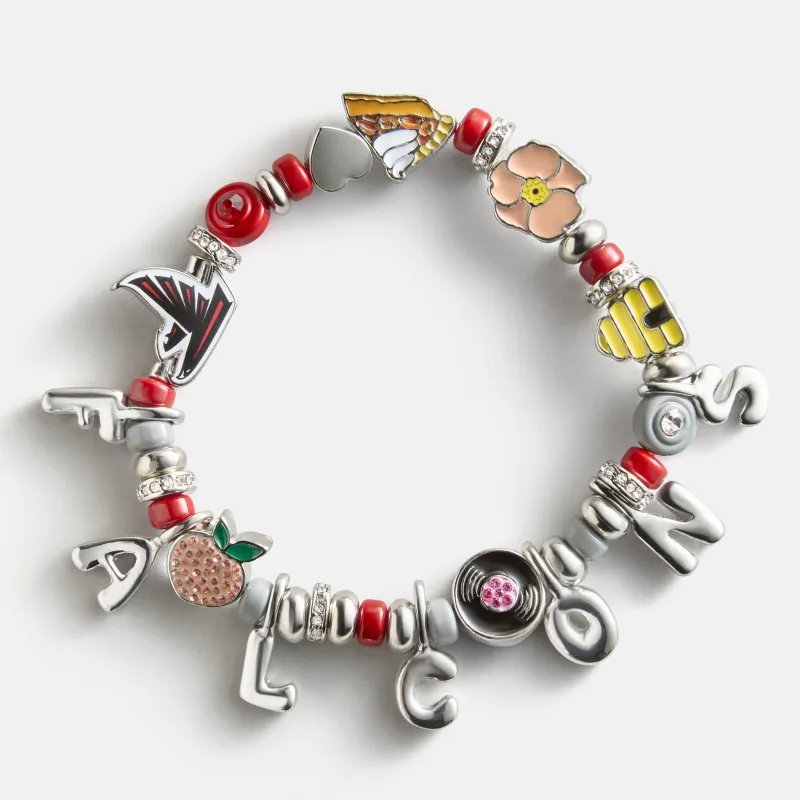 NFL Beaded Charm Bracelet - Atlanta Falcons made by BaubleBar