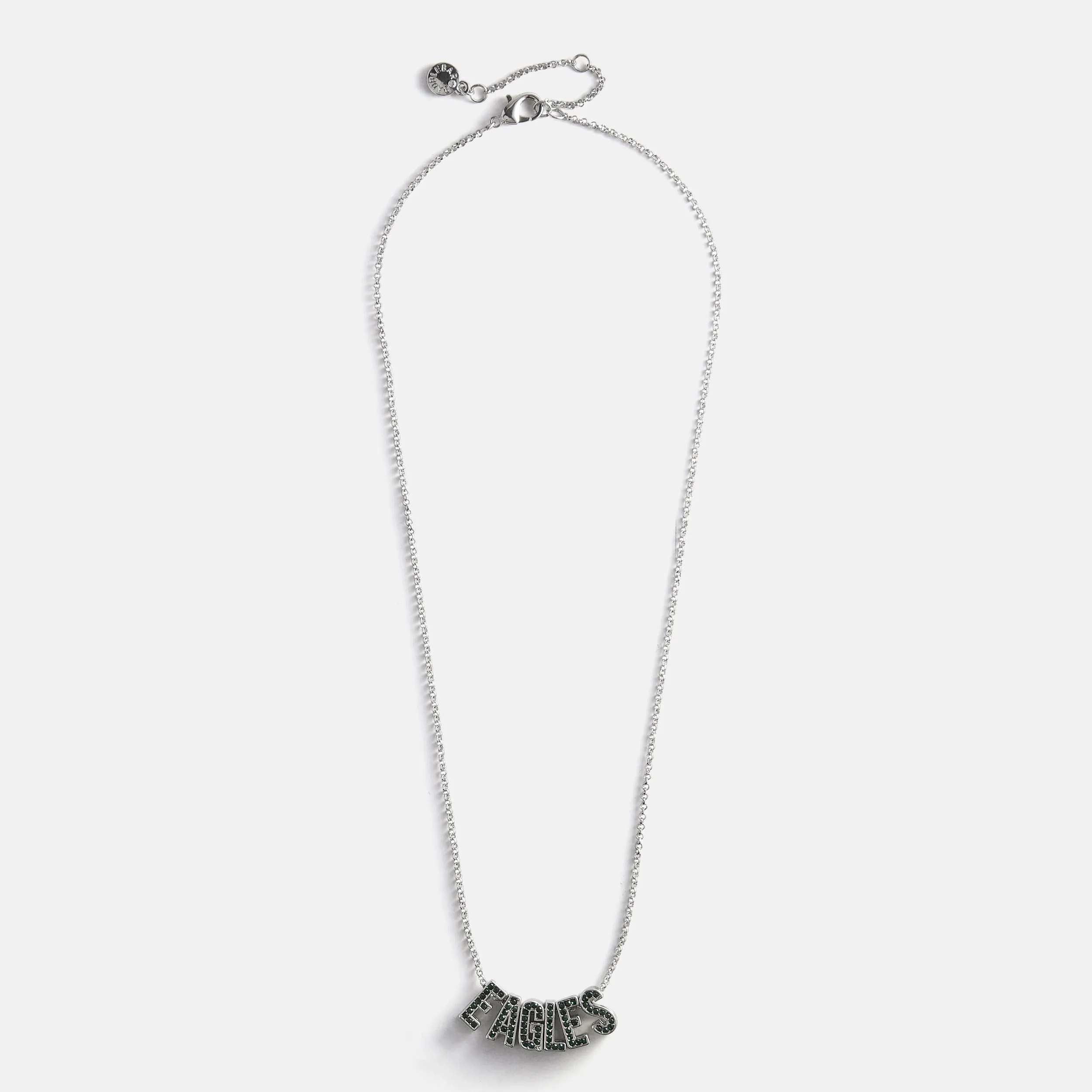 NFL Slogan Charm Necklace - Philadelphia Eagles sold by BaubleBar