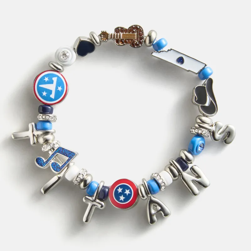 NFL Beaded Charm Bracelet - Tennessee Titans made by BaubleBar