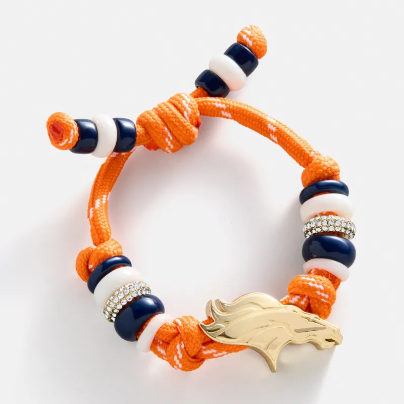NFL Knotty Logo Bracelet - Denver Broncos made by BaubleBar