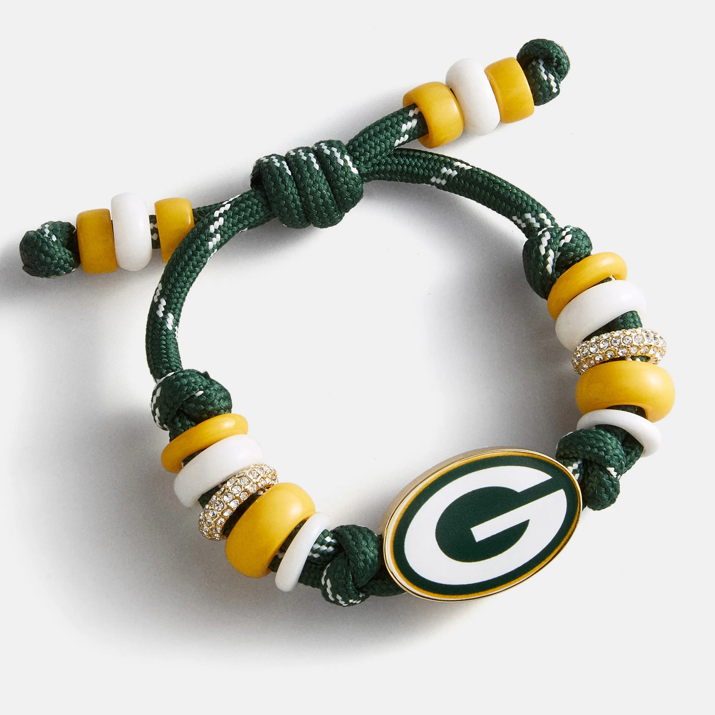 NFL Knotty Logo Bracelet - Green Bay Packers sold by BaubleBar