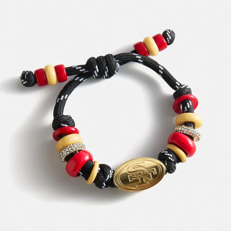 NFL Knotty Logo Bracelet - San Francisco 49ers made by BaubleBar