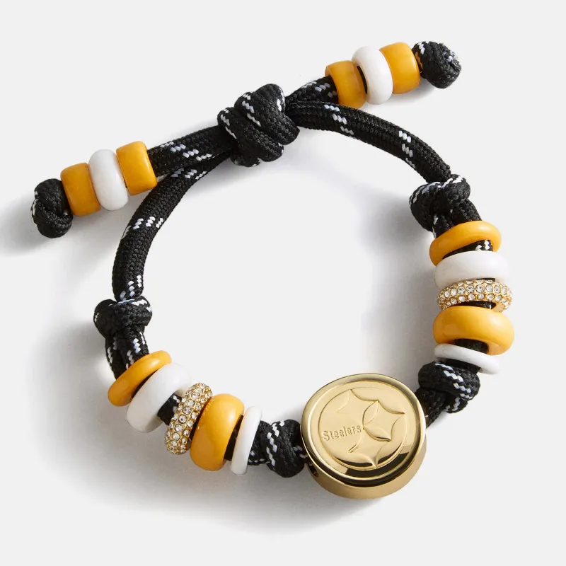 NFL Knotty Logo Bracelet - Pittsburgh Steelers made by BaubleBar