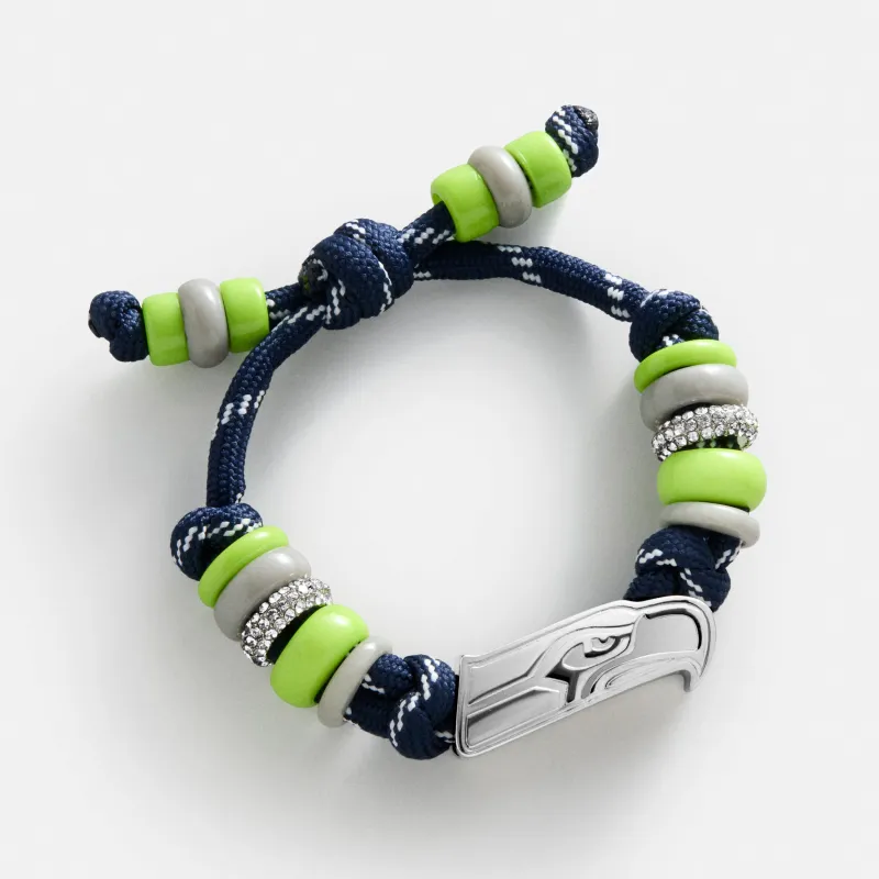 NFL Knotty Logo Bracelet - Seattle Seahawks made by BaubleBar