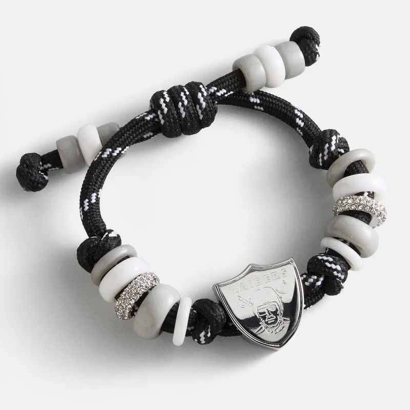 NFL Knotty Logo Bracelet - Las Vegas Raiders made by BaubleBar