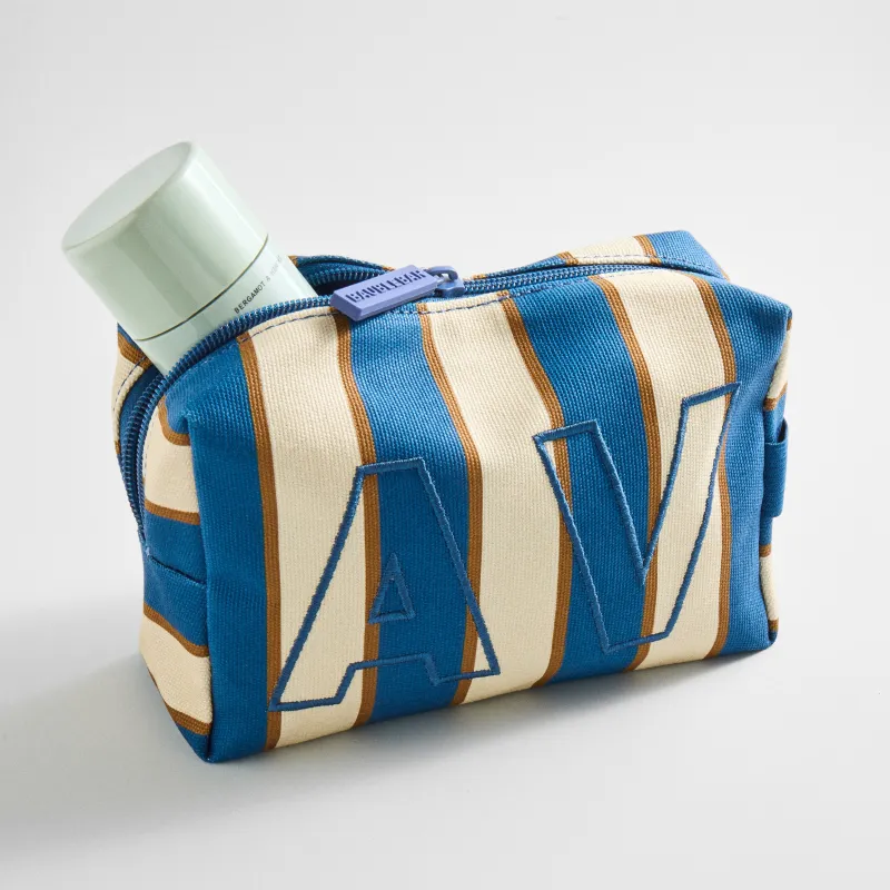 Striped Take It Away Custom Storage Pouch - Nightfall made by BaubleBar