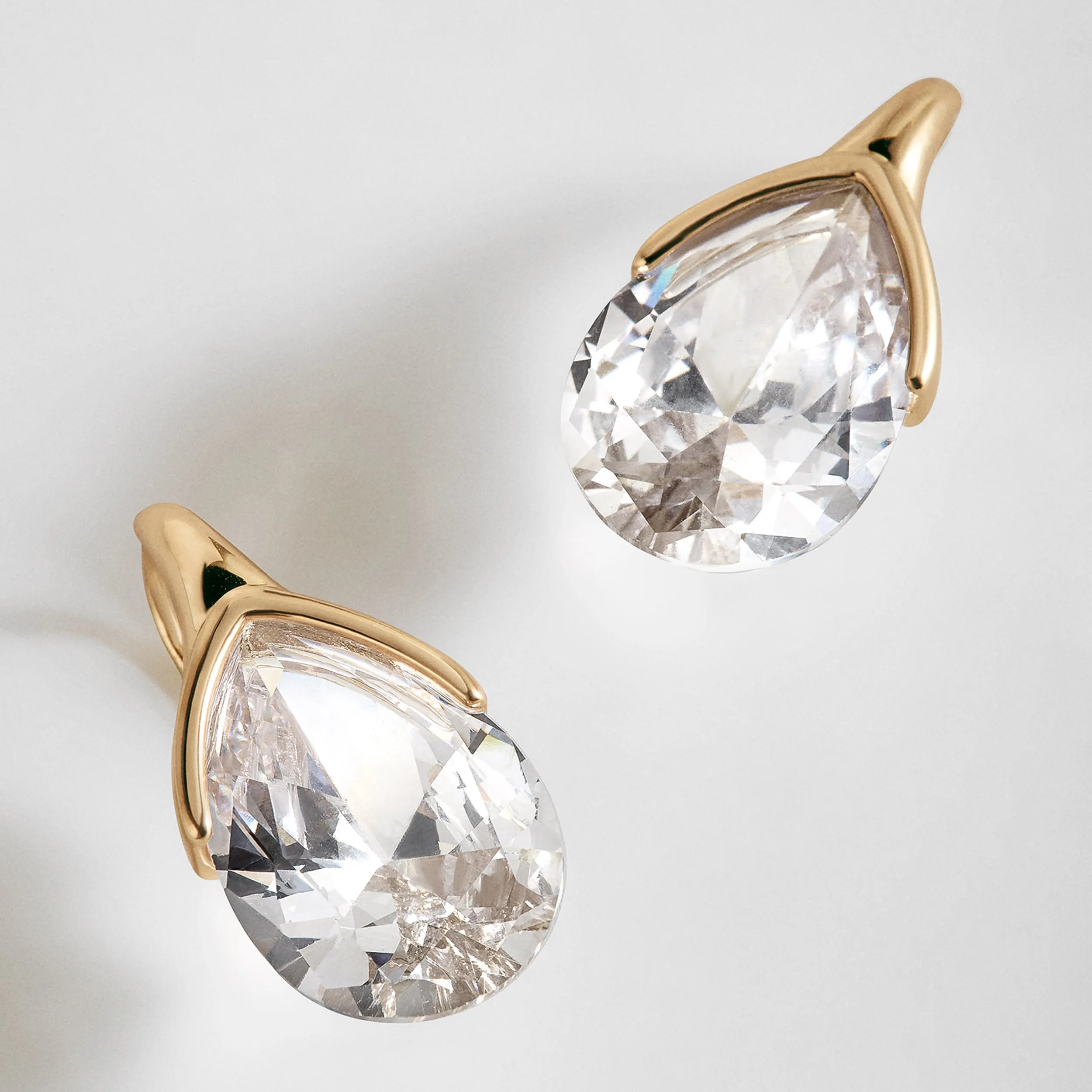 Fernanda Crystal Drop Earrings - Large sold by BaubleBar product image thumbnail 3