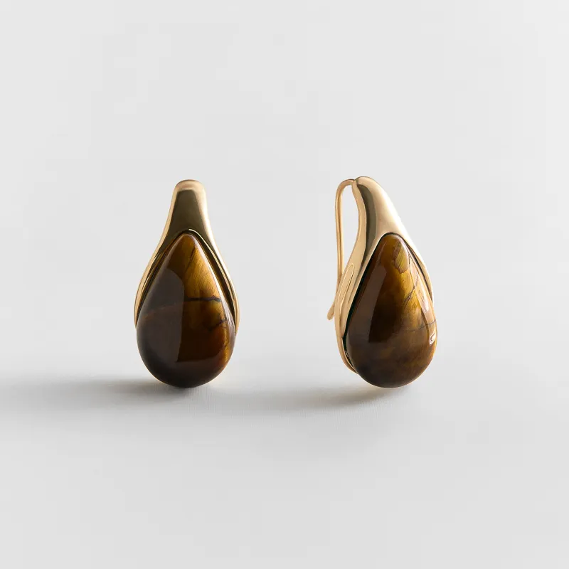 Fernanda Semi-Precious Drop Earrings made by BaubleBar