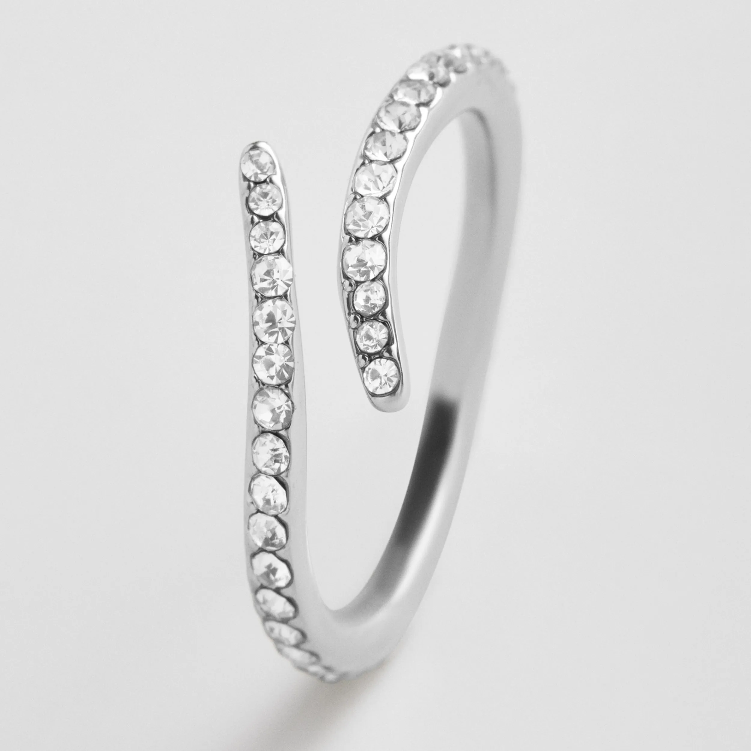 Elyse Pavé Wrap Ring sold by BaubleBar product image thumbnail 3