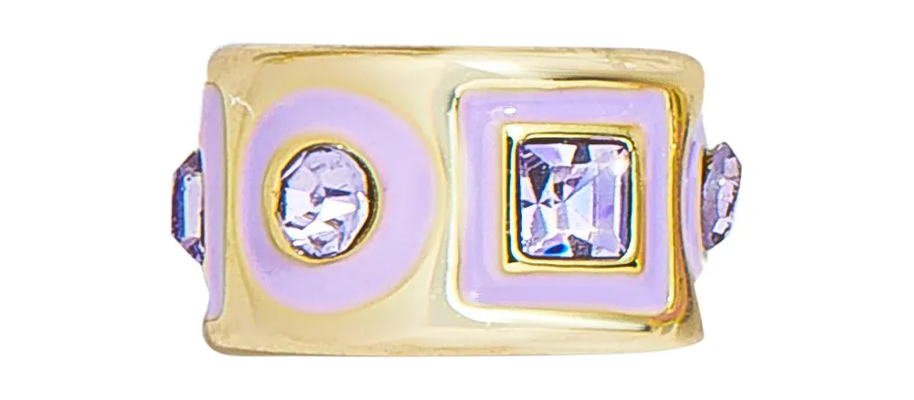 Color 360 Spinner Charm - Purple sold by BaubleBar