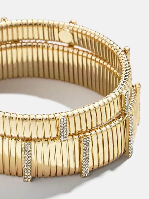 Casey Bracelet Set - Gold sold by BaubleBar