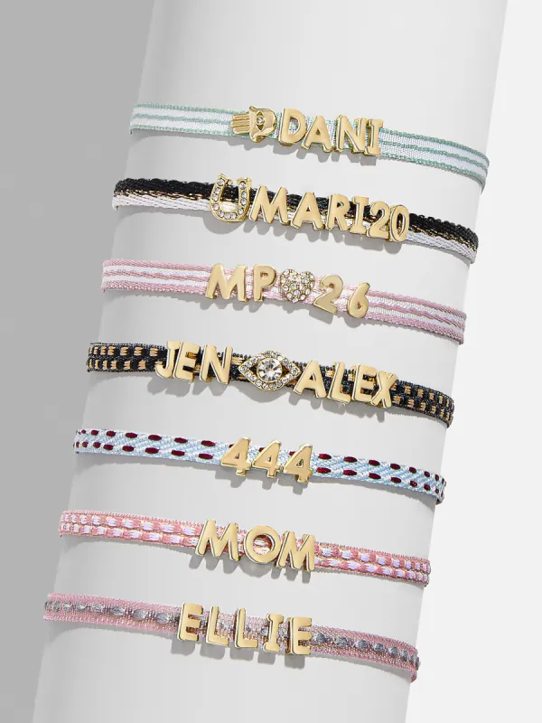 Custom Ribbon Bracelet - Mint Green Ribbon sold by BaubleBar