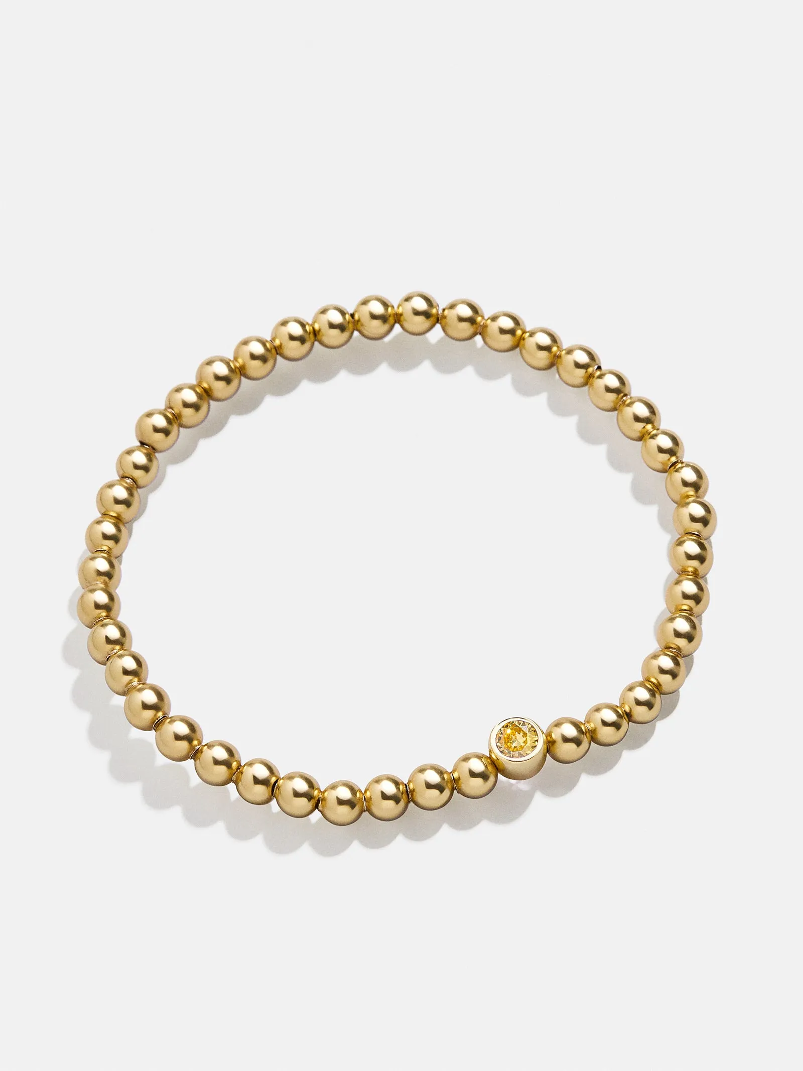 18K Gold Birthstone Pisa Bracelet - Topaz sold by BaubleBar product image thumbnail 3