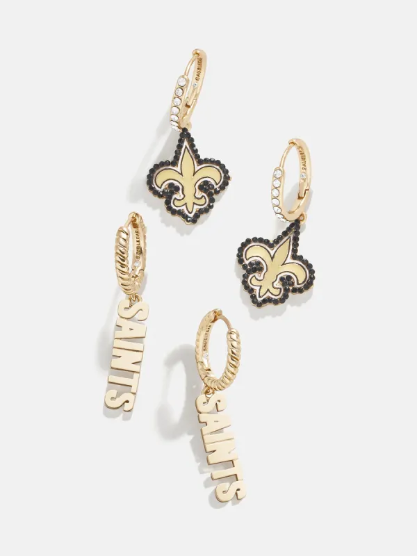 New Orleans Saints NFL Earring Set - New Orleans Saints sold by BaubleBar