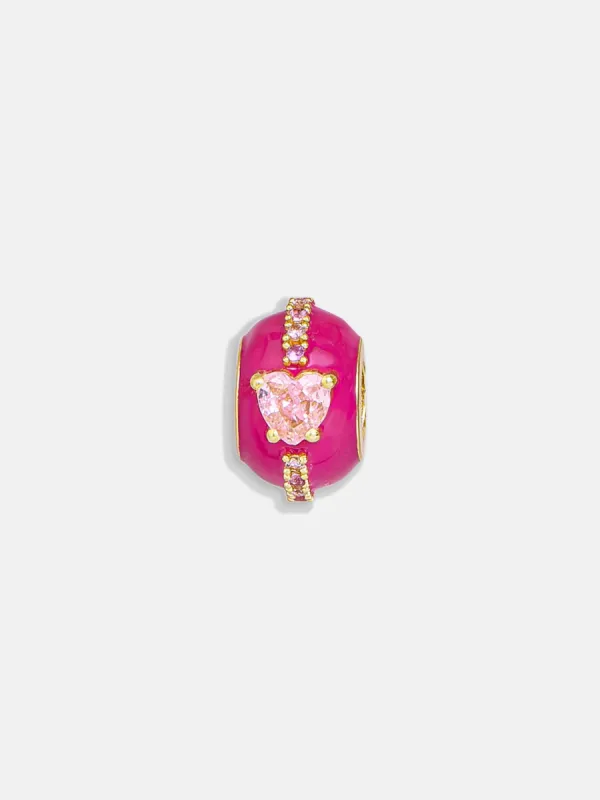 Motif Bead Charm - Pavé Heart sold by BaubleBar
