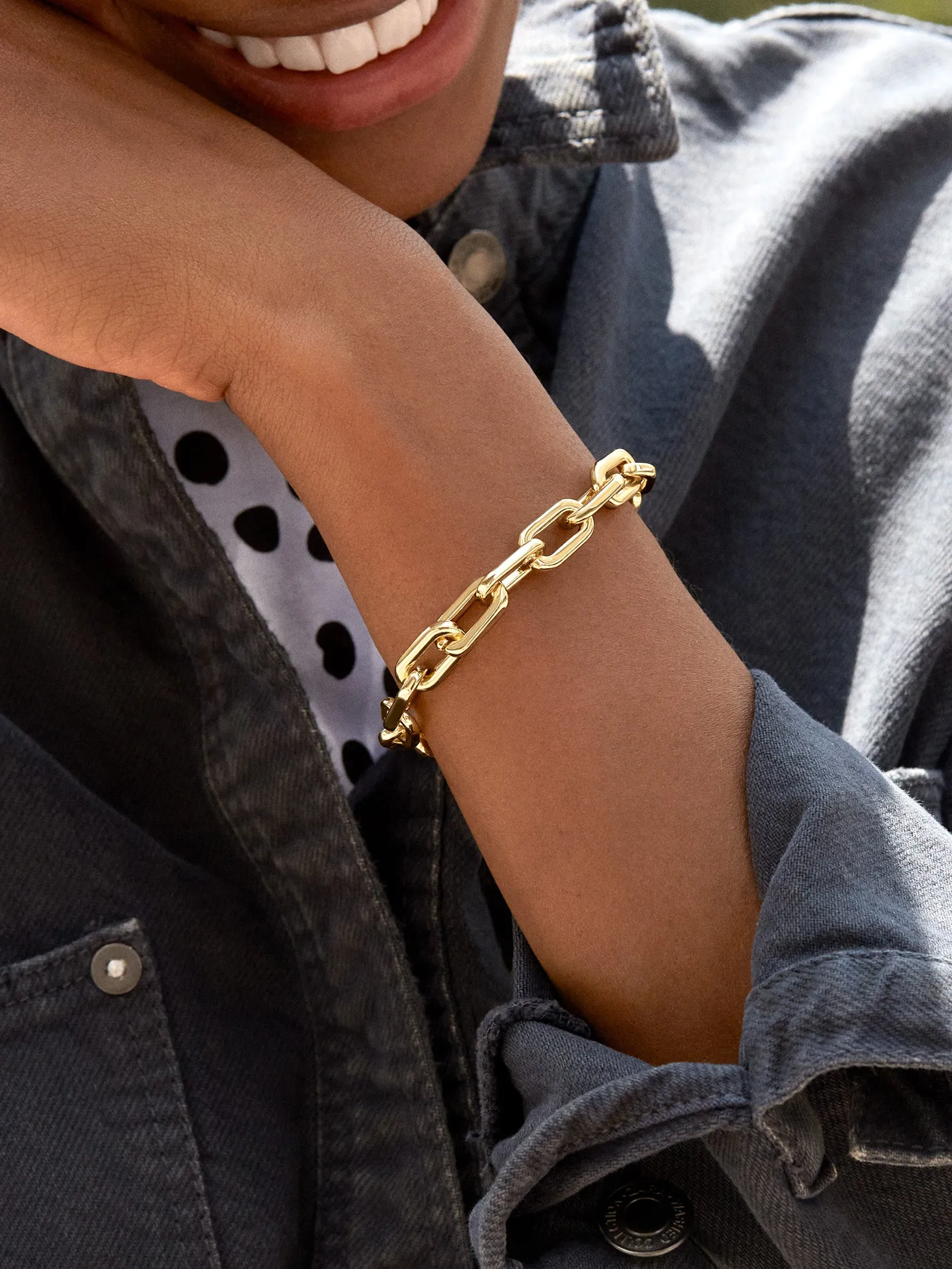 Nova Bracelet - Gold sold by BaubleBar product image thumbnail 2